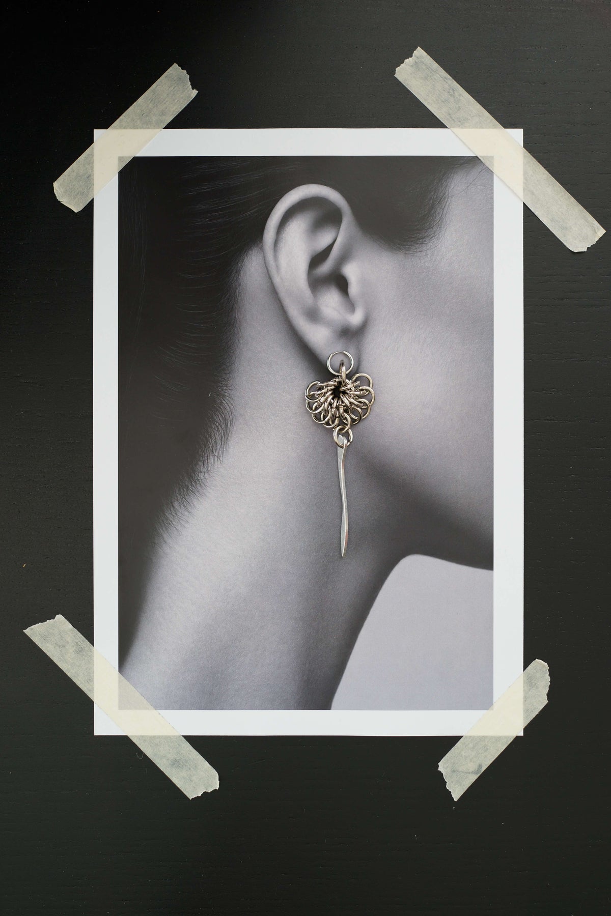 Abyssal Bloom Drop Earrings