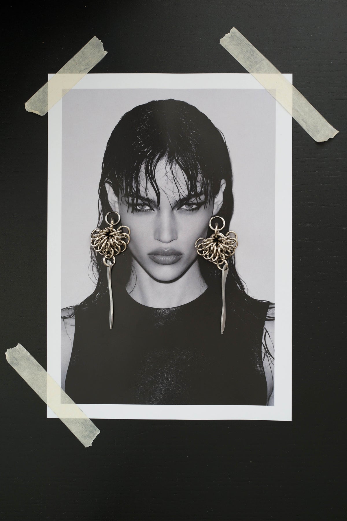 Abyssal Bloom Drop Earrings