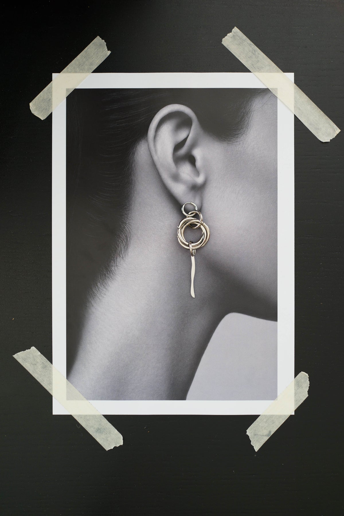 Orbital Flame Earrings